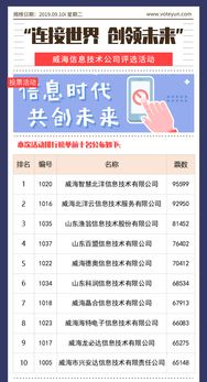 連接世界，創領未來 威海信息技術公司評選活動聚焦計算機軟件開發與運維服務